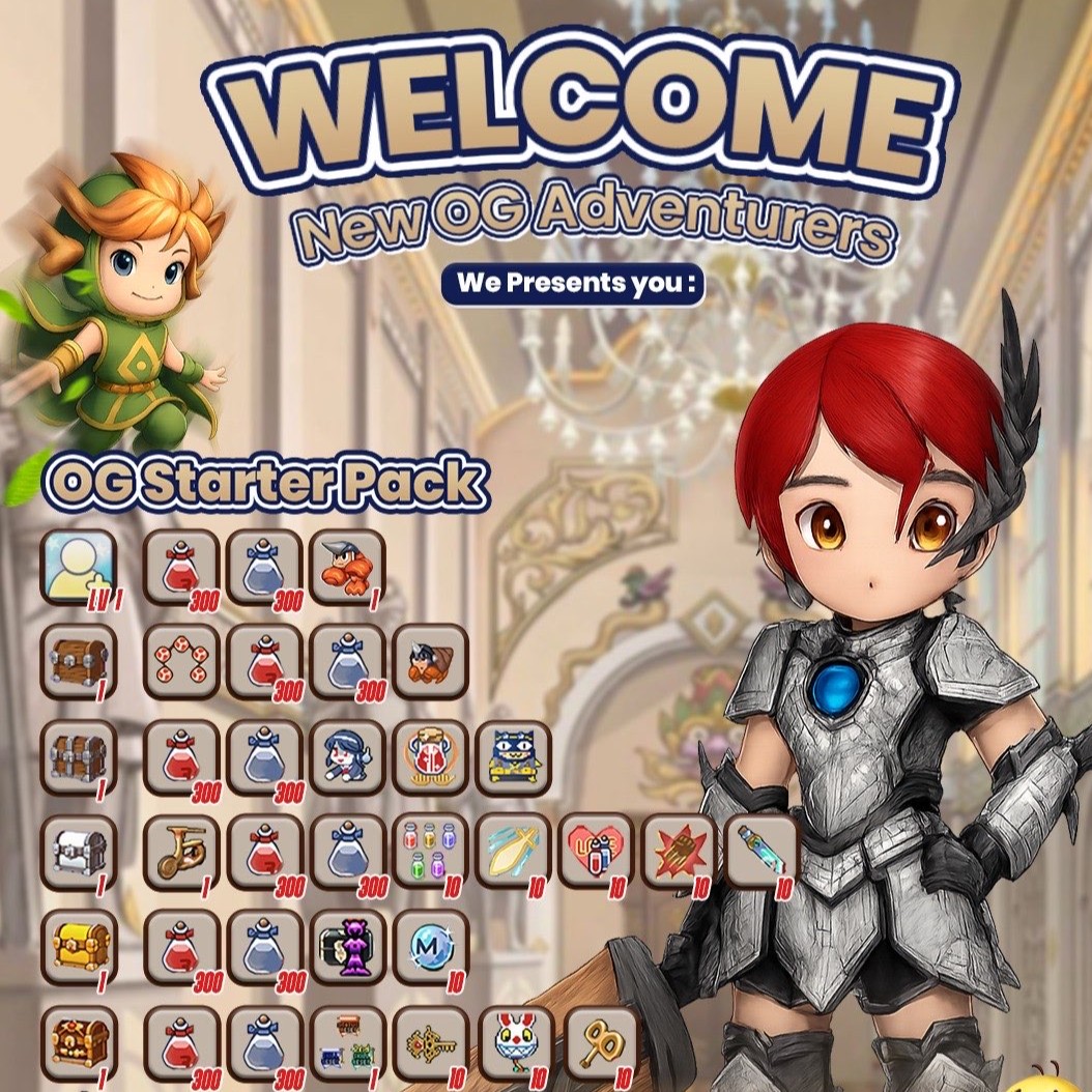 [Starter Pack] Welcoming New OG Adventurers!