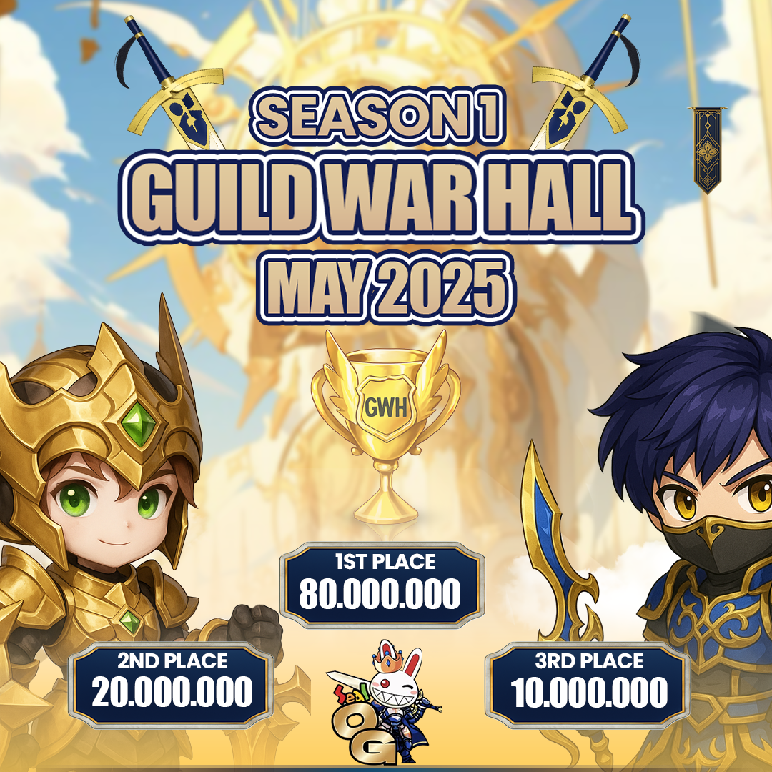 [ MAIN EVENT ] GUILD WAR HALL SEAL OG SEASON 1
